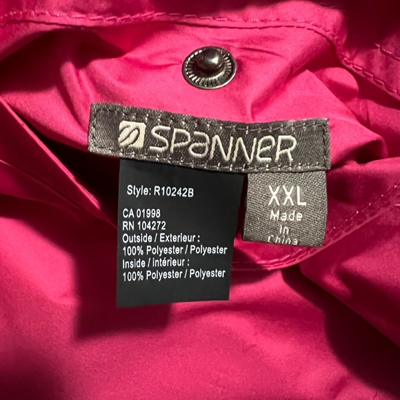 SOLD Spanner nylon reversible vest in XXL - Picture 3 of 3